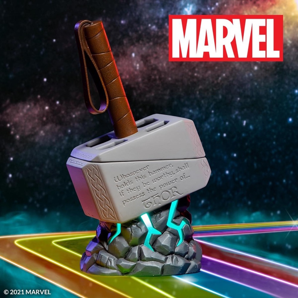 Marvel Heroes Bundle:Thor's Hammer Scentsy Warmer & GrootScentsy Buddy+Scent Pak